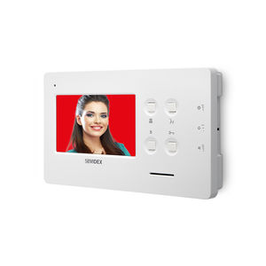 white video door intercom 1