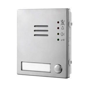 anodized aluminum intercom module