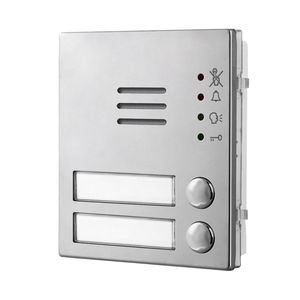 anodized aluminum intercom module