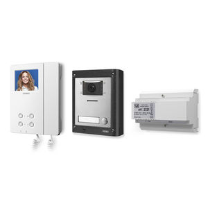white video door intercom 1