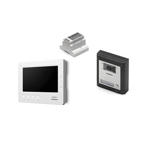 white video door intercom 1