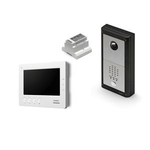 white video door intercom 1