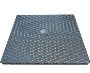 galvanized steel manhole cover