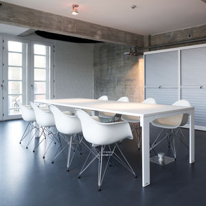 contemporary boardroom table