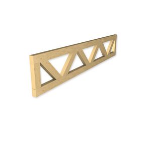 glue-laminated wood beam