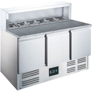 stainless steel prep table