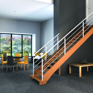 straight staircase