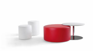 contemporary pouf