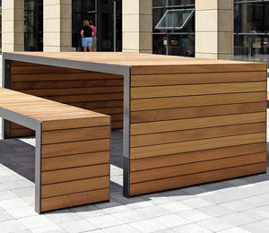contemporary picnic table