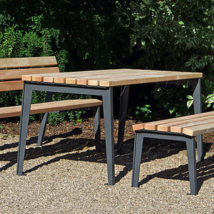 contemporary picnic table