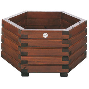 wooden planter