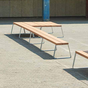 contemporary public bench 1