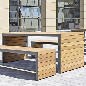 contemporary picnic table