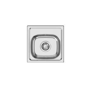 single-bowl kitchen sink