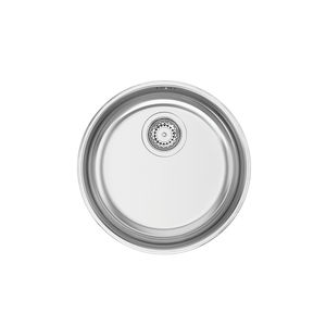 single-bowl kitchen sink