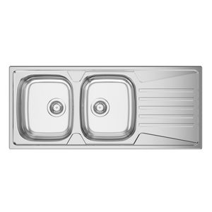 double kitchen sink