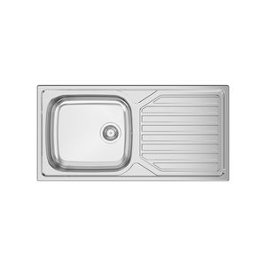 single-bowl kitchen sink