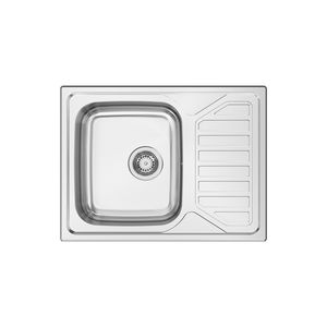 single-bowl kitchen sink