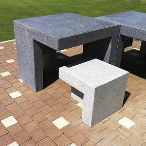 contemporary table and chair set