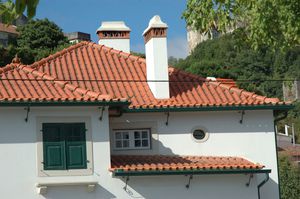Portuguese roof tile