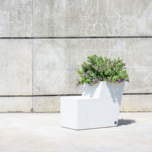 contemporary public bench