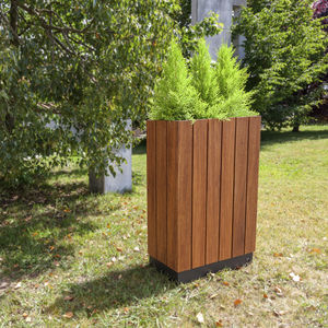 wooden planter