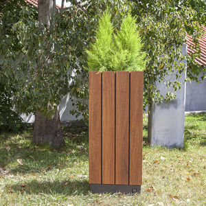 wooden planter