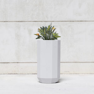 fiber-reinforced concrete planter