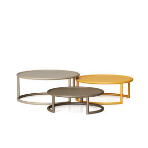 minimalist design nesting tables