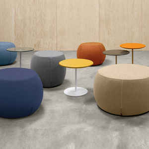 contemporary pedestal table