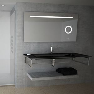 wall-mounted bathroom mirror