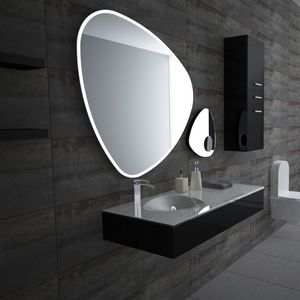 wall-mounted bathroom mirror