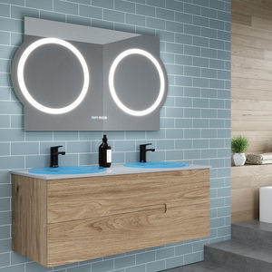 wall-mounted bathroom mirror