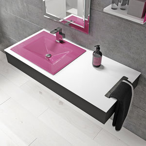 built-in washbasin