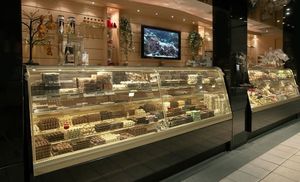 counter refrigerated display case