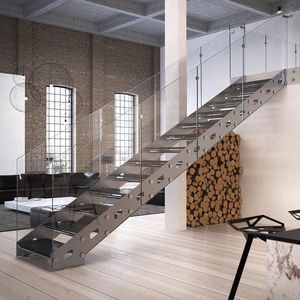 straight staircase