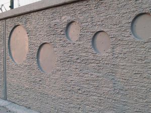 enclosure wall form liner