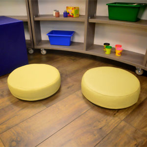 contemporary pouf