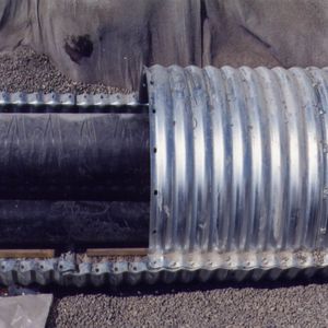metal pipe / for drainage systems