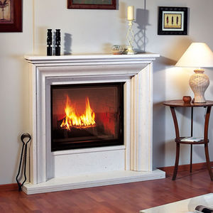 traditional fireplace mantel