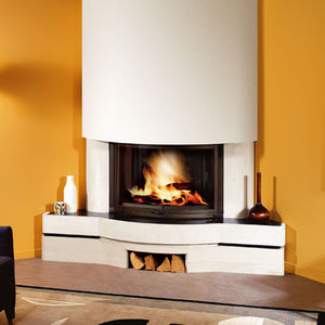 contemporary fireplace surround