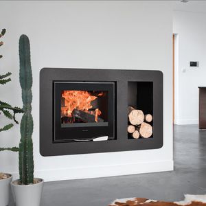 contemporary fireplace surround