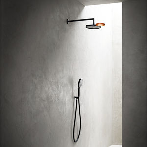 wall-mounted shower set / contemporary / with hand shower