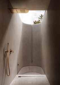 wall-mounted shower head