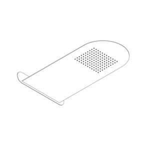 wall-mounted shower head 1