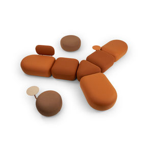 contemporary pouf