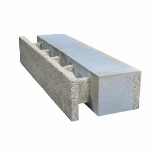 wood fiber concrete shuttering block