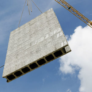 wood fiber concrete shuttering block