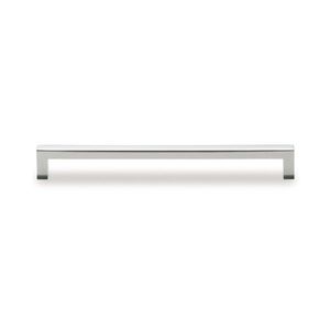 chromed metal furniture handle