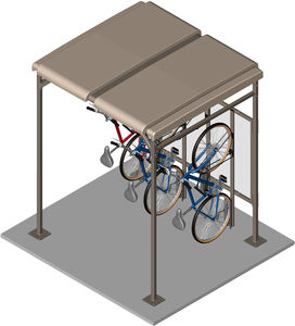public space cycle shelter